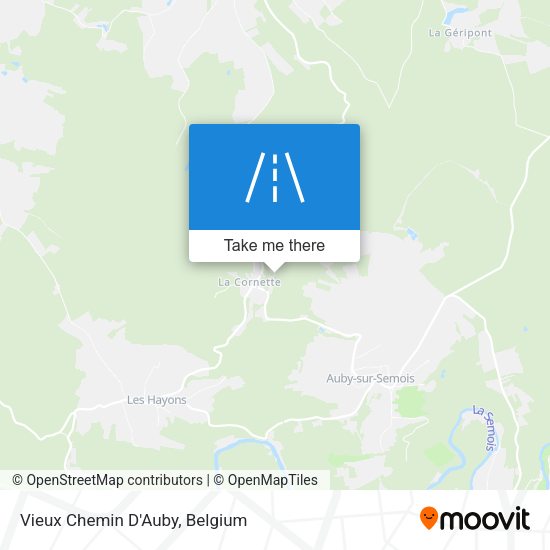 Vieux Chemin D'Auby plan