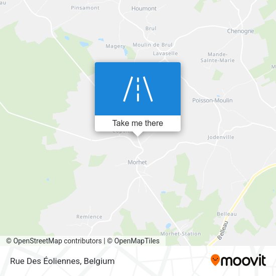 Rue Des Éoliennes map