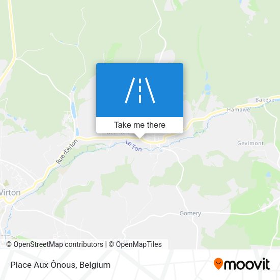 Place Aux Ônous plan