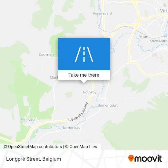 Longpré Street map