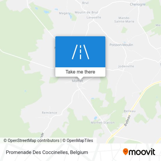 Promenade Des Coccinelles map