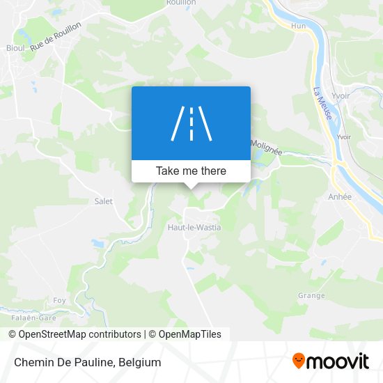 Chemin De Pauline plan