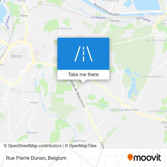 Pierre Dunan Street map