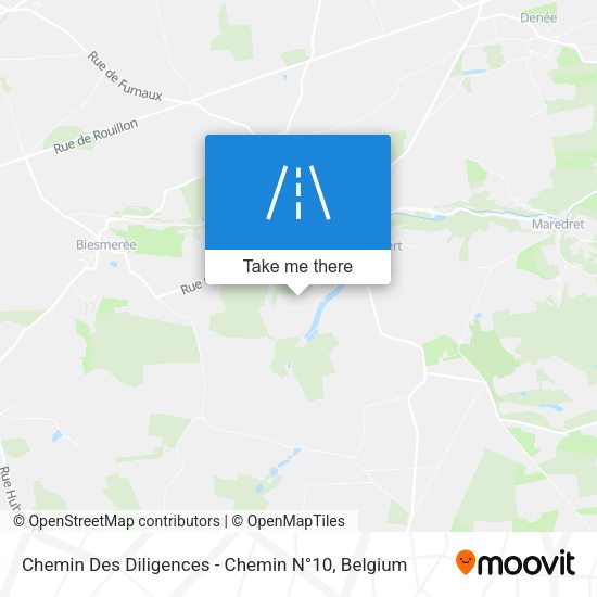 Chemin Des Diligences - Chemin N°10 map