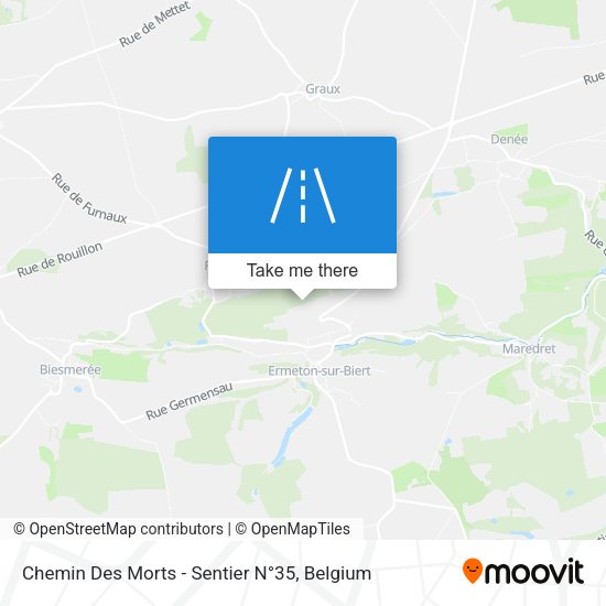 Chemin Des Morts - Sentier N°35 map