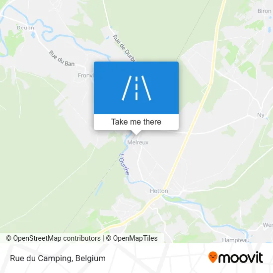 Camping Street map