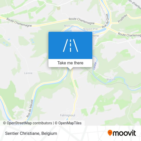 Sentier Christiane plan