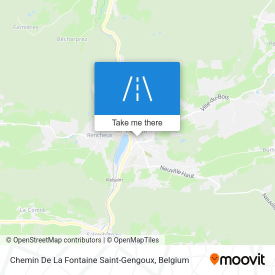 Chemin De La Fontaine Saint-Gengoux map