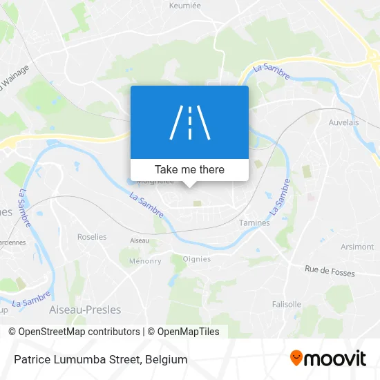 Patrice Lumumba Street map