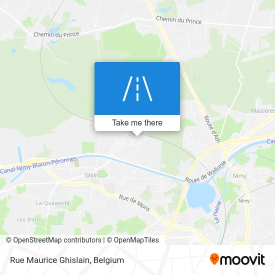 Maurice Ghislain Street map