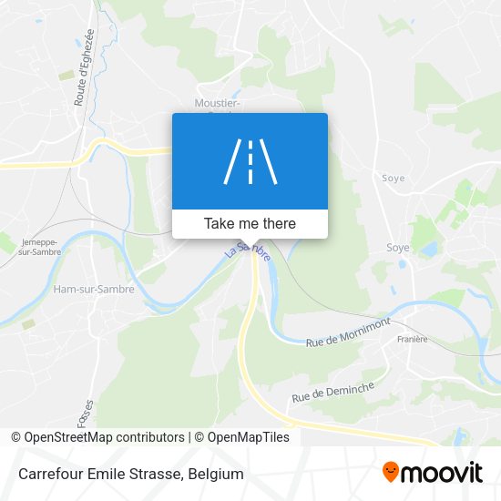 Carrefour Emile Strasse plan