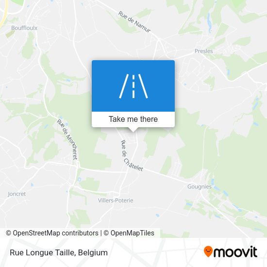 Rue Longue Taille plan