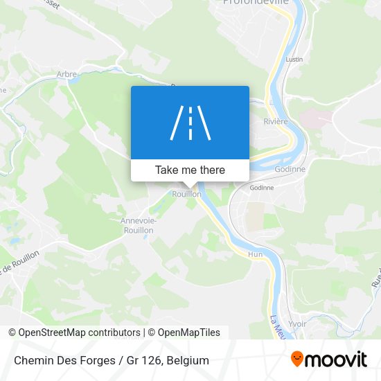 Chemin Des Forges / Gr 126 plan