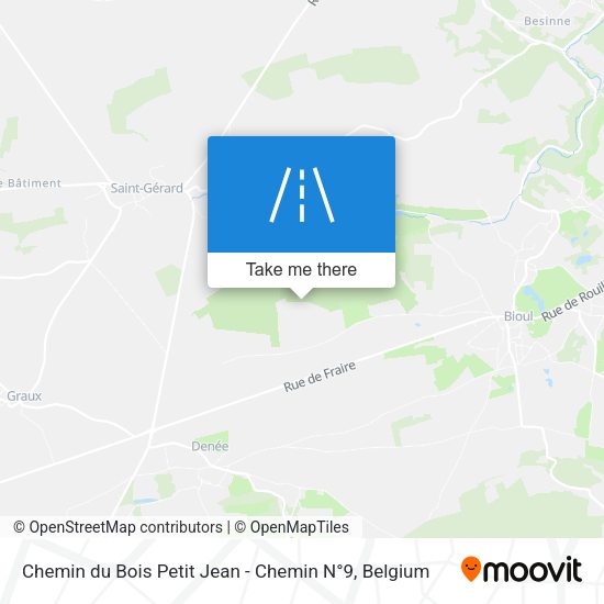 Chemin du Bois Petit Jean - Chemin N°9 plan