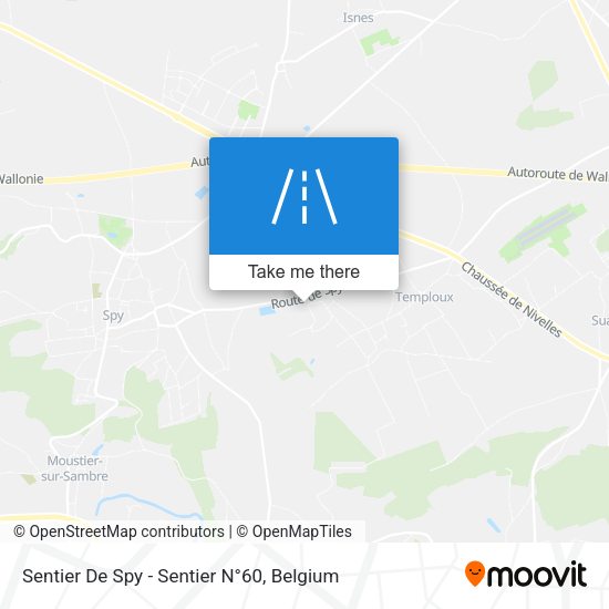 Sentier De Spy - Sentier N°60 plan