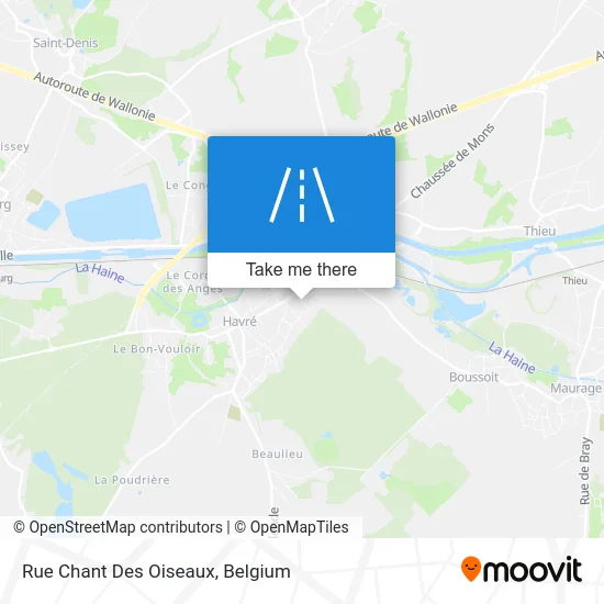 Bird Song Street map