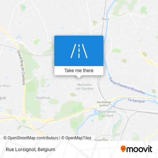 Lorsignol Street map