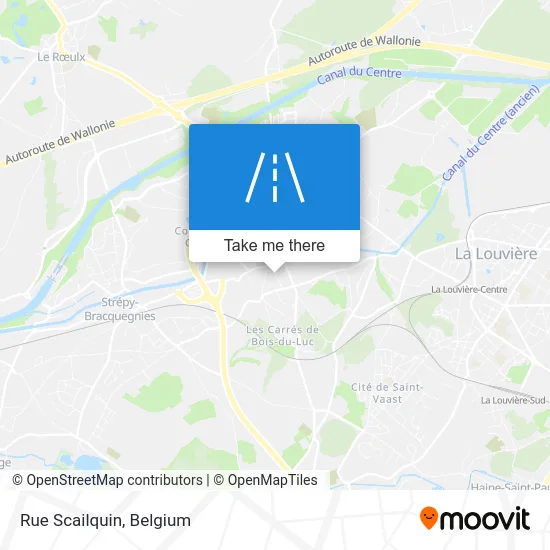 Scailquin Street map