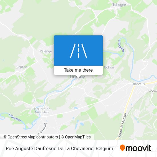 Rue Auguste Daufresne De La Chevalerie map