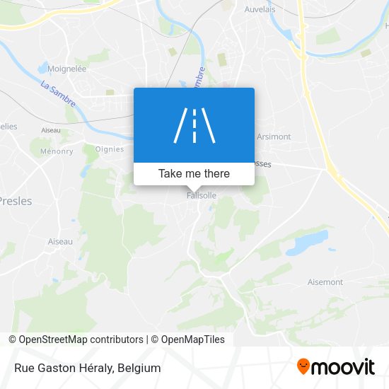 Rue Gaston Héraly plan