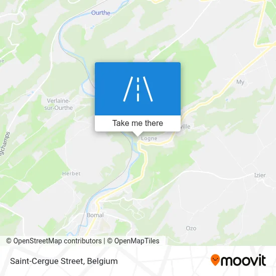 Saint-Cergue Street map