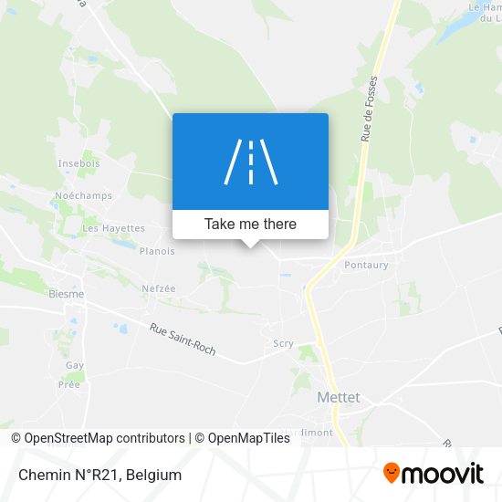 Chemin N°R21 plan