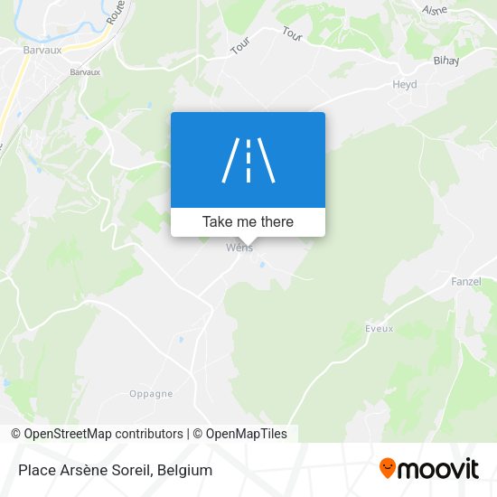 Place Arsène Soreil plan