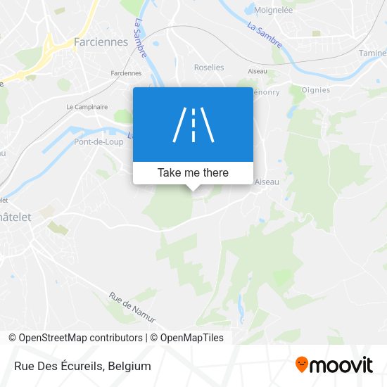 Rue Des Écureils plan