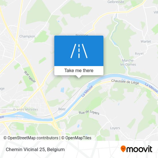 Chemin Vicinal 25 plan