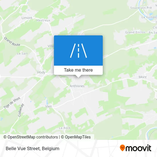 Belle Vue Street map
