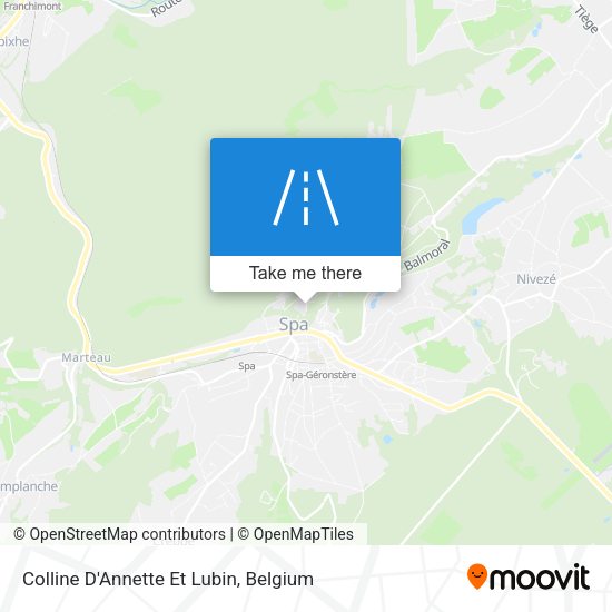 Colline D'Annette Et Lubin map