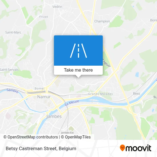 Betsy Castreman Street map