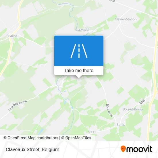 Claveaux Street map