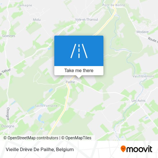 Vieille Drève De Pailhe plan