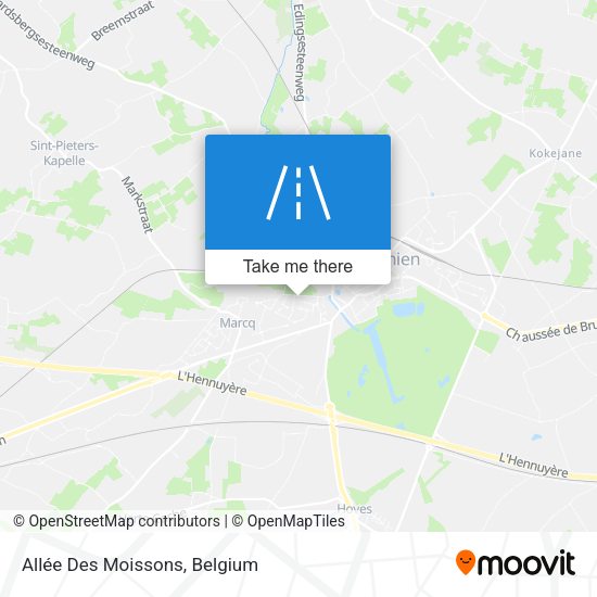 Allée Des Moissons map