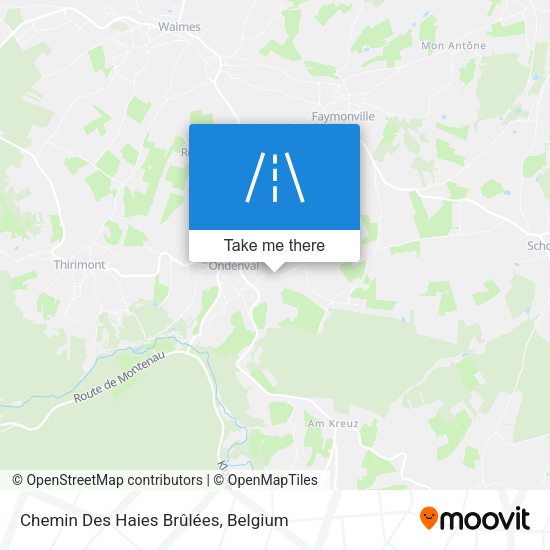 Chemin Des Haies Brûlées map