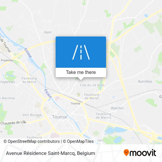 Avenue Résidence Saint-Marcq map