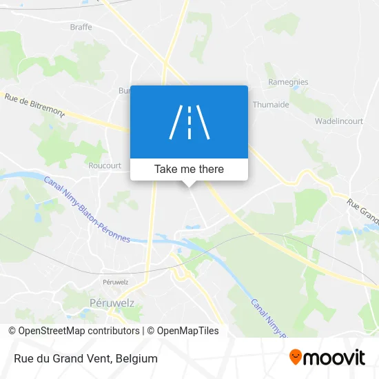 Grand Vent Street map