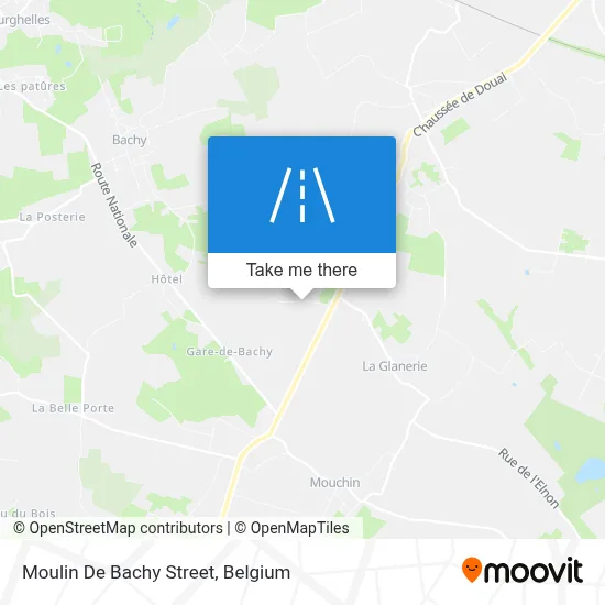 Moulin De Bachy Street map