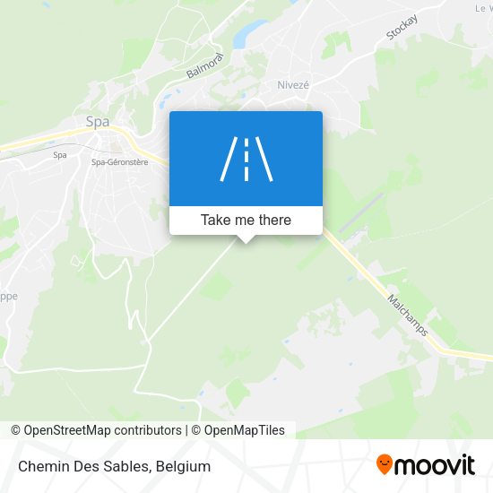 Chemin Des Sables plan