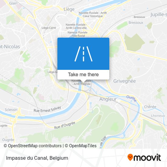Impasse du Canal plan