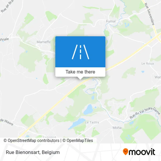 Bienonsart Street map