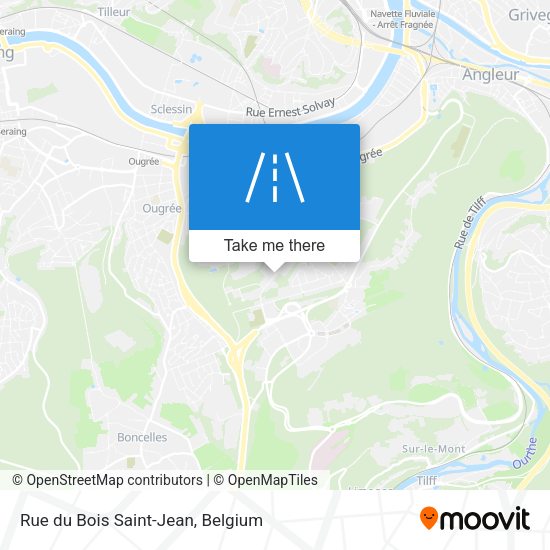 Rue du Bois Saint-Jean map