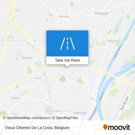 Vieux Chemin De La Croix map
