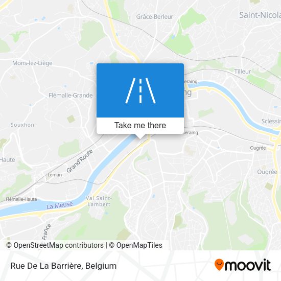Rue De La Barrière map