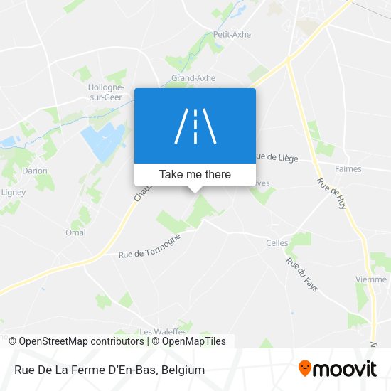 Rue De La Ferme D’En-Bas map