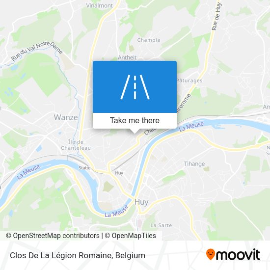 Clos De La Légion Romaine map