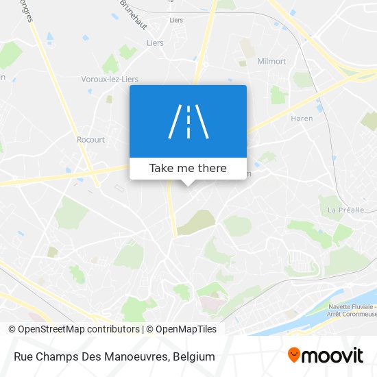 Rue Champs Des Manoeuvres map