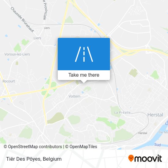 Tiêr Des Pôyes map