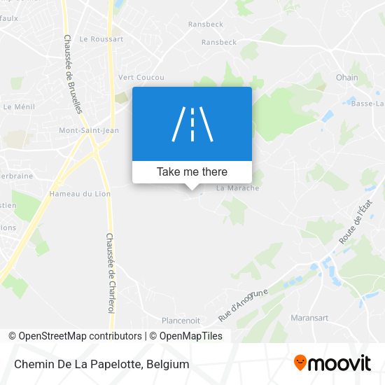 Chemin De La Papelotte plan